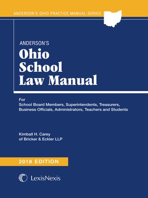 cover image of Anderson's Ohio School Law Manual